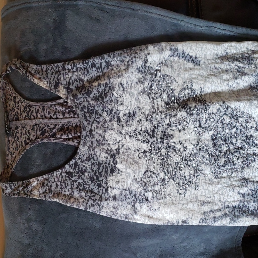 Razor back dressy tank